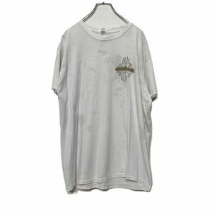 GILDAN 半袖 プリントTシャツ Lサイズ ギルダン 白 ホワイト 古着卸 アメリカ仕入れ a406-5853