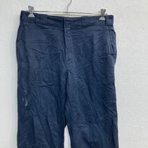 Dickies ワークパンツ W36 ディッキーズ ビッグサイズ ネイビー メキシコ製 古着卸 アメリカ仕入 2304-333_画像2