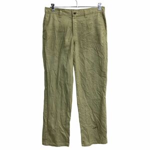 Dickies ワークパンツ W35 ディッキーズ ベージュ 古着卸 アメリカ仕入 2304-497