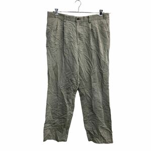 DOCKERS チノパン W38 ドッカーズ タックパンツ ビッグサイズ グレー 古着卸 アメリカ仕入 2304-614