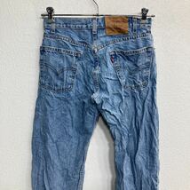 Levi's 505 デニムパンツ W30 リーバイス レギュラーフィット ブルー メキシコ製 古着卸 アメリカ仕入 2304-868_画像7