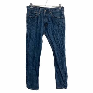 Levi's 505 デニムパンツ W34 リーバイス レギュラーフィット インディゴ 古着卸 アメリカ仕入 2304-929