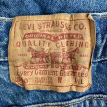 Levi's 550 デニムパンツ W31 リーバイス リラックスフィット ジュニア ブルー 古着卸 アメリカ仕入 2304-977_画像9