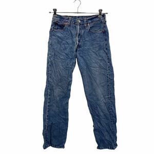 Levi's 501 デニムパンツ W29 リーバイス ブルー ボタンフライ ストレート 古着卸 アメリカ仕入 2304-1182