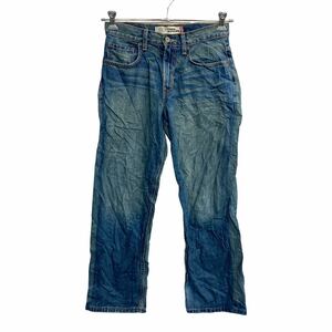 Levi's 569 デニムパンツ W26 リーバイス ウィメンズ ルーズストレートフィット ブルー 古着卸 アメリカ仕入 2304-1268