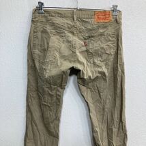 Levi's 514 デニムパンツ W32 リーバイス スリムストレート ベージュ 古着卸 アメリカ仕入 2304-1256_画像5