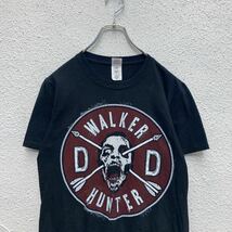 半袖 プリント Tシャツ ウィメンズ S ブラック WALKER HUNTER バッグプリント 古着卸 アメリカ仕入 a504-5726_画像2