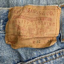 Levi's 550 デニムパンツ W31 リーバイス リラックスフィット ブルー 古着卸 アメリカ仕入 2304-1494_画像8