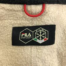 FILA F.I.S.I. フリースジャケット サイズ表記 S/M ベージュ ブラック フィラ スポーツ 古着卸 アメリカ仕入れ a402-5034_画像8