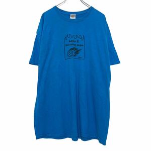 GILDAN プリント Tシャツ XL 水色 ギルダン バレー ビッグサイズ 古着卸 アメリカ仕入 a504-5884