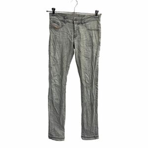 DIESEL デニムパンツ W26 ディーゼル ウィメンズ グレー 古着卸 アメリカ仕入 2304-1683