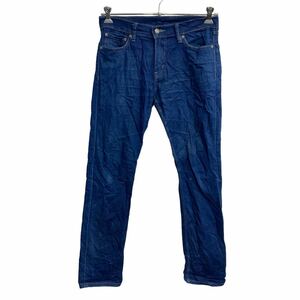 Джинсовые штаны Levi's 510 W30 W30 Levi's Skinny Navy использовал одежду Оптовую покупку США 2304-1653