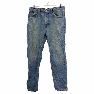 Levi's 550 デニムパンツ W34 リーバイス テーパード インディゴブルー 古着卸 アメリカ仕入 2304-1708