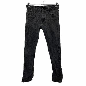 Levi's デニムパンツ W30 リーバイス ブラック スキニーデニム 古着卸 アメリカ仕入 2304-1750