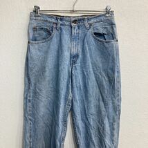 Levi's 560 デニムパンツ W32 リーバイス ルーズフィット デーパードレグ ライトブルー USA製 古着卸 アメリカ仕入 2304-1828_画像2