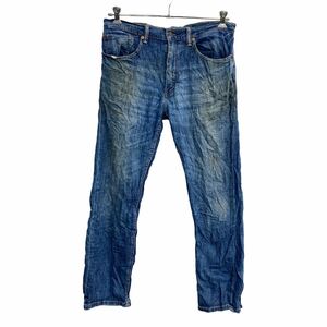 Levi's 505 デニムパンツ W34 リーバイス レギュラーフィット インディゴ 古着卸 アメリカ仕入 2304-1819