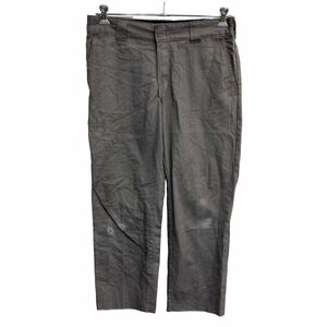 Dickies ワークパンツ W34 ディッキーズ グレー 古着卸 アメリカ仕入 2304-1975