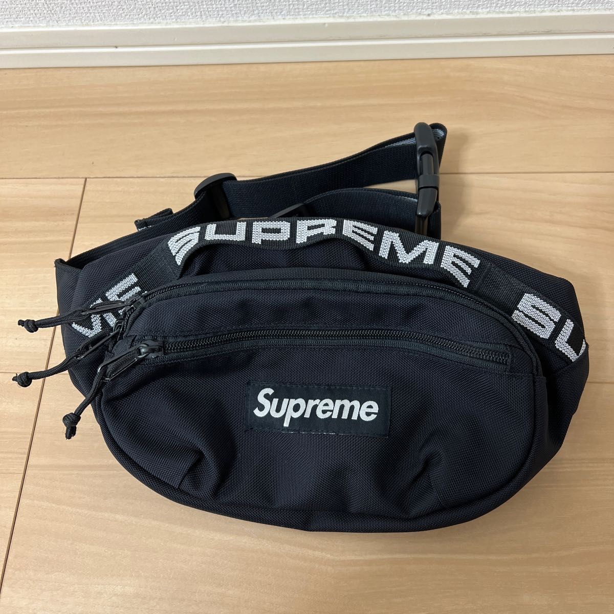 Supreme 18ss Waist bag ウエストバッグ ウエストバック BLACK 