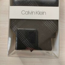 カルバンクライン（Calvin Klein)54ネクタイ新品　未使用　箱付き　未開封品付属品箱、クリアケース_画像2