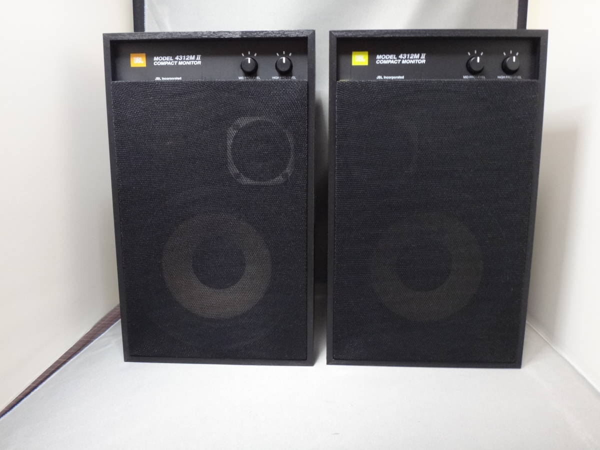 クラシカルファッション】 JBL 4312M 2 2本 スピーカー ブラック bpcs