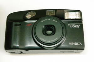 ミノルタ MINOLTA PANORAMA ZOOM 28 フィルムカメラ　■jhc5