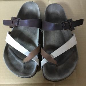 BIRKENSTOCK ビルケンシュトック papillio パリリオ mayari マヤリ サンダル 24 ㎝ 37 中古 発送60サイズ