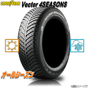 オールシーズンタイヤ 新品 グッドイヤー Vector 4SEASONS 冬タイヤ規制通行可 ベクター 215/65R16インチ 98H 1本