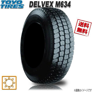 サマータイヤ 送料無料 トーヨー DELVEX M634 オールウェザー 小型トラック バス ウェット&スノーT 185/75R15インチ 106L 1本