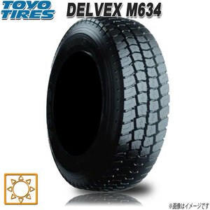 サマータイヤ 新品 トーヨー DELVEX M634 オールウェザー 小型トラック バス ウェット&スノーT 205/70R16インチ 111N 1本