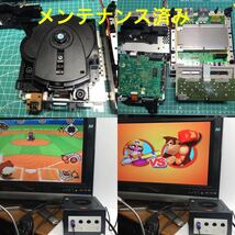 ゲームキューブ本体と純正ACアダプター ゲームできます！【完全作動品】【内部メンテナンス、清掃】中古　黒_画像3