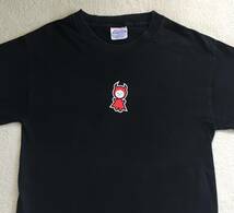 ◆ビンテージ SIXSPACE Gallery Tシャツ シックススペース ギャラリー Red Devil ロウブロウアート 検 Glen E Friedman Tim Biskup_画像2