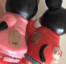 ◆ビンテージ Mickey mouse Minnie mouse ゼンマイウォーカー人形 ノコノコ トコトコ Wind up ミッキーマウス ミニー 日本製 レア_画像3