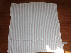 eiten and anei* blanket pink stripe gauze 