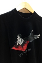 代官山)Yohji Yamamoto POUR HOMME ヨウジヤマモト ニューエラ 22AW YY BEAUTY LOOKING プリントTシャツ HE-T97-981 タグ付き_画像3