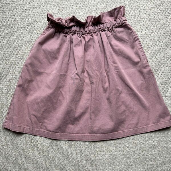 UNIQLO スカート 130 くすみピンク