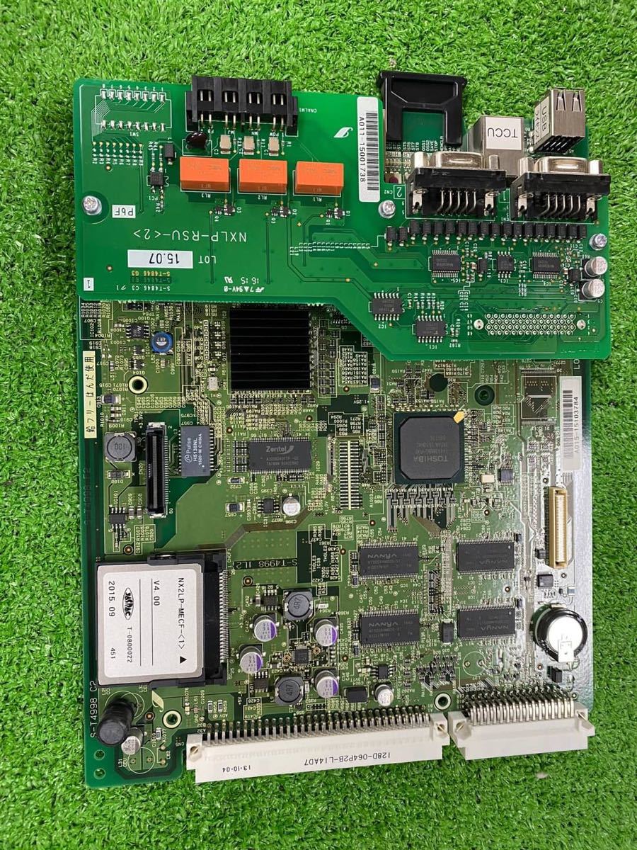★☆中古★NTT 中央CPUユニット NX2LP-CCU-1 + シリアルI_Fユニット NXLP-RSU-2☆★ ★☆中古★NTT 中央CPUユニット NX2LP-CCU-1 + シリアルI_Fユニット NXLP-RSU-2☆★