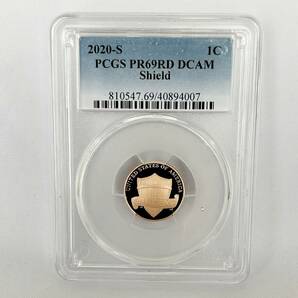 【美品】 2020年 アメリカコイン リンカーン大統領 1セント PR69RD DCAM PCGS 810547.69の画像1