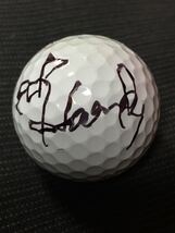 LPGA 森田遥 2018 ダイキンレディス 実使用 直筆サイン入りマイボール_画像1