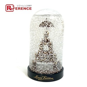 LOUIS VUITTON Louis Vuitton N99229 monogram trunk tower eferu. interior objet d'art snow dome glass [ used ]