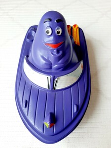  America McDonald's Grimace boat Vintage figure 1986