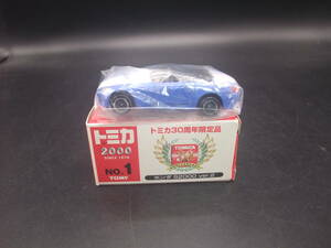 トミカ30周年 2000年 イベント会場限定品 No.2 ホンダ S800 Ver.2　外箱開封未使用品