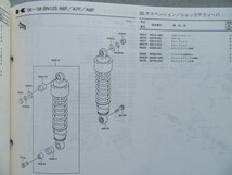 Kawasaki BN125A6F/A7F/A8F(ELIMINATOR) 純正パーツカタログ　 パーツリスト（USED　美品）_画像3