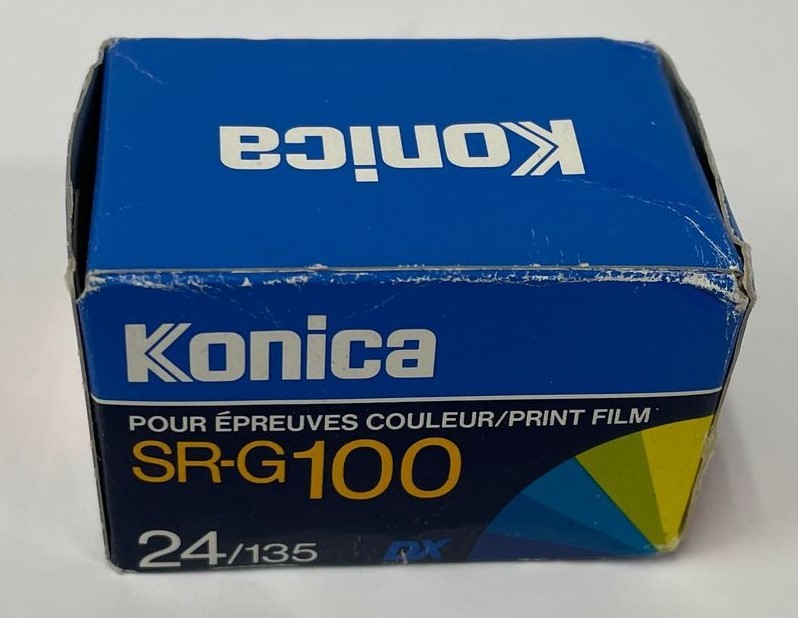 期限切れフィルム　Konica Chrome 森羅 100