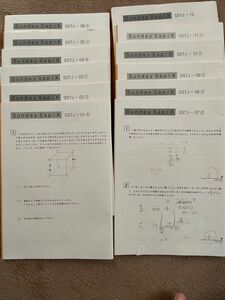 2023年度 渋渋 豊島岡 女子学院 (SSTJ)算数 12回分 sapix 6年テスト