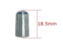ミキサー ボリューム用 ツマミ D型6mm軸用 目盛角度270度 直径10mm （10個セット） （グレー・ベース ブルー・トップ）_画像5