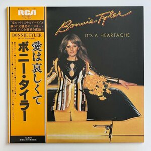 LP/ BONNIE TYLER / IT'S A HEARTACHE / ボニー・テイラー / 国内盤 帯・ライナー RCA RVP-6297 30402S