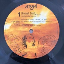 LP/ ドミンゴ、フレーニ、プレートル 他 / グノー：ファウスト / US盤 ブックレット付 BOX 4枚組 ANGEL SZDX-3868 30331_画像4