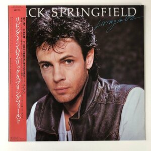 LP/ RICK SPRINGFIELD / LIVING IN OZ / リック・スプリングフィールド / 国内盤 帯・ライナー RCA RPL-8182 30405S