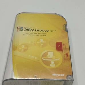 新品未開封 Microsoft Office Groove 2007 正規品 デスクトップ　コラボレーション　ソフトウェア　【送料込み】