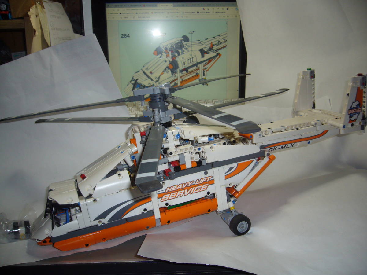 ヤフオク! -「レゴ テクニック ヘビーリフト ヘリコプター 42052」の